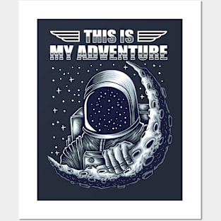 Space adventure Posters and Art